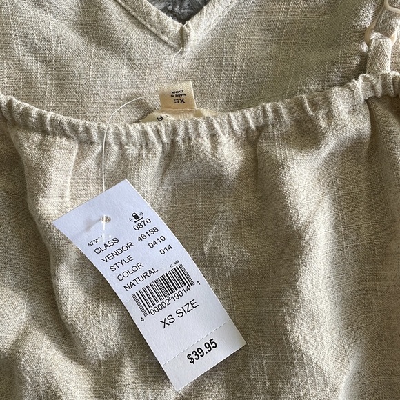 LINEN DRESS - Picture 3 of 3